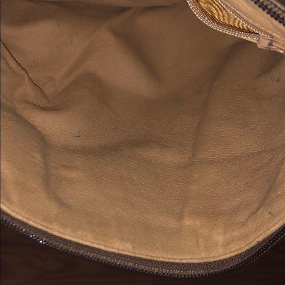 GUCCI VINTAGE MONOGRAM HANDBAG!! Rounded bottom - Picture 7 of 8